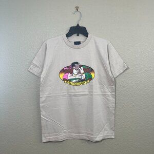 Vintage birdhouse skateboard t-shirt "Willy Santos Pimpin" medium